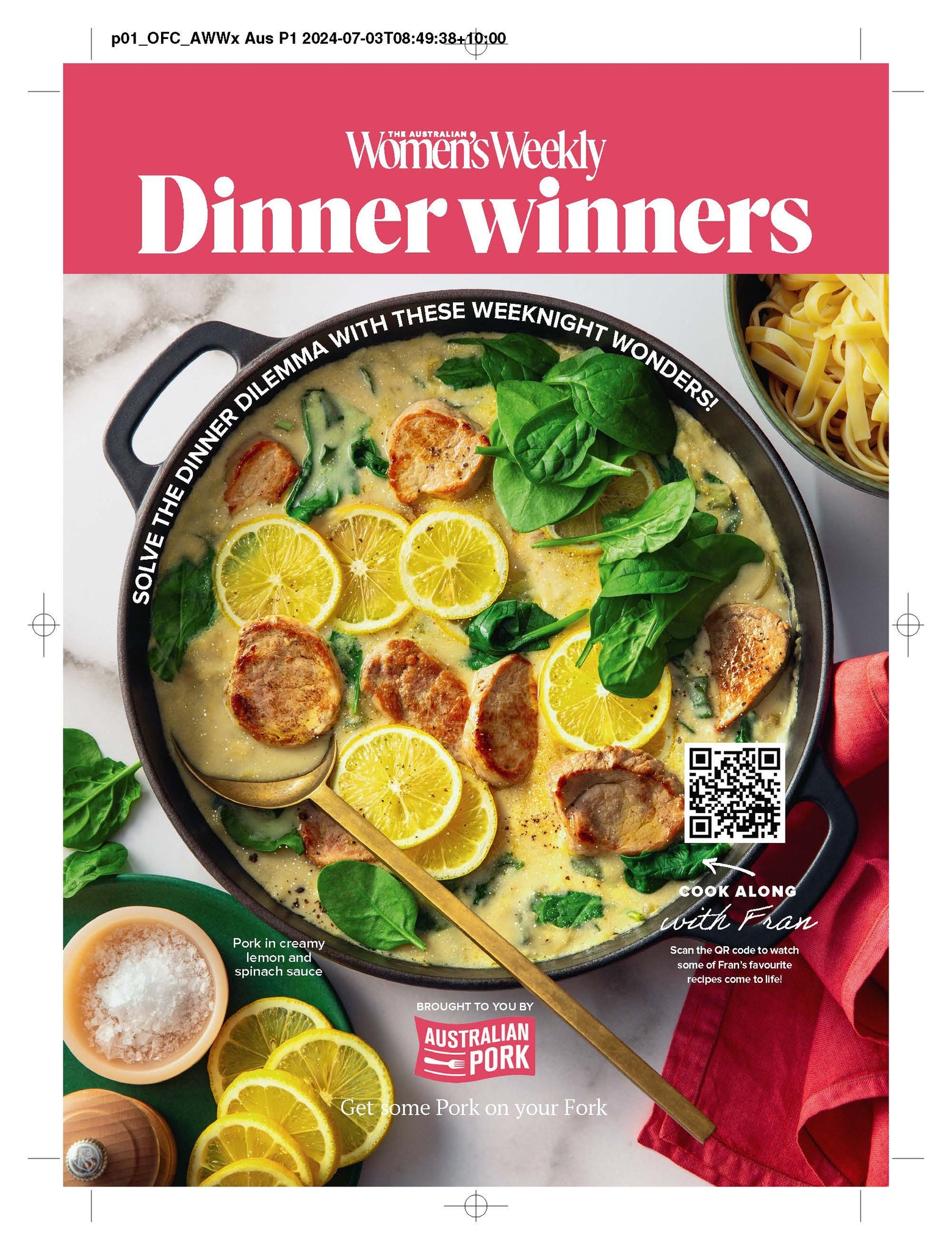 Women's Weekly Pork 'Dinner Winners' recipe booklet – Australian pork ...